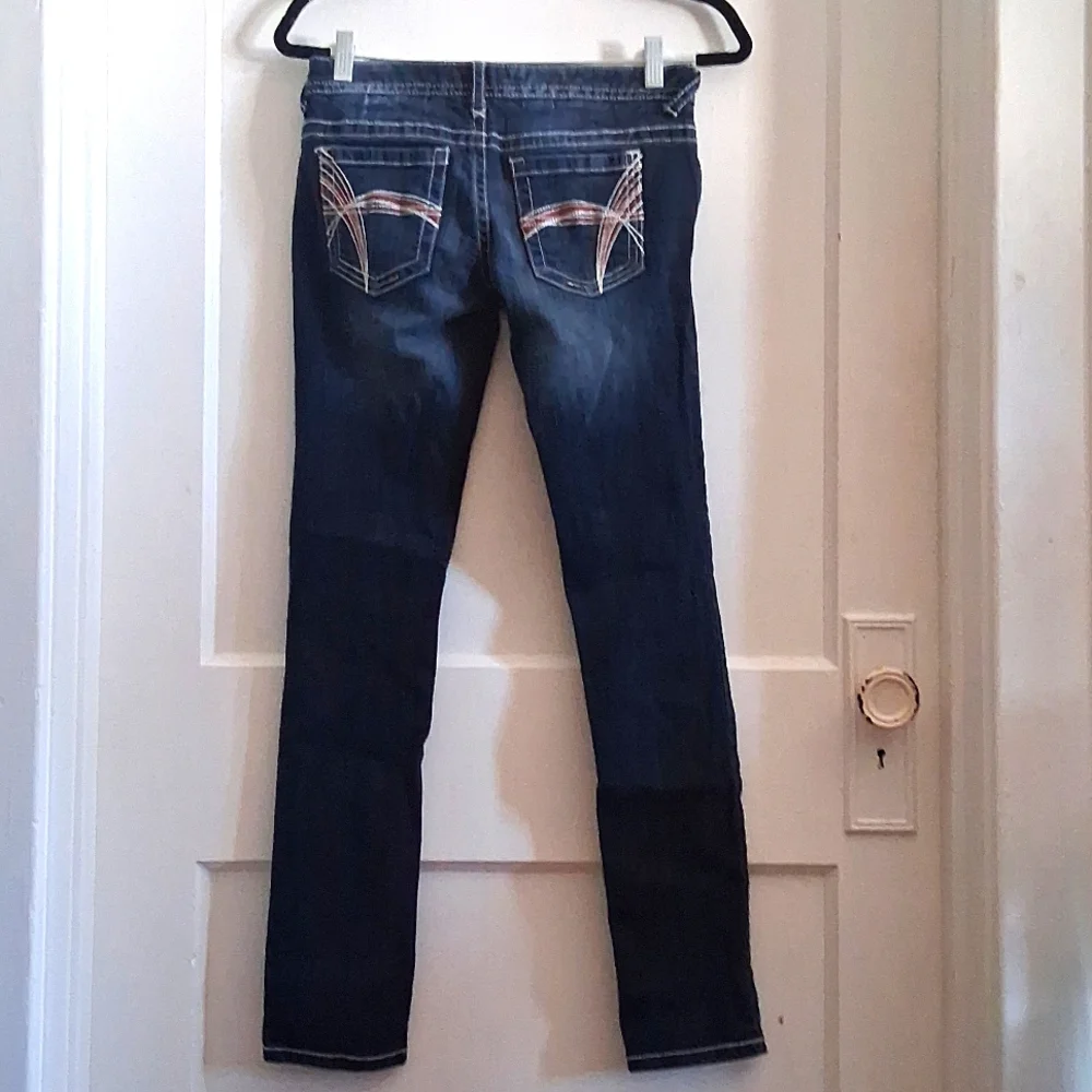 Rue21 Blue Jeans with Natural Fading - Picture 2 of 3